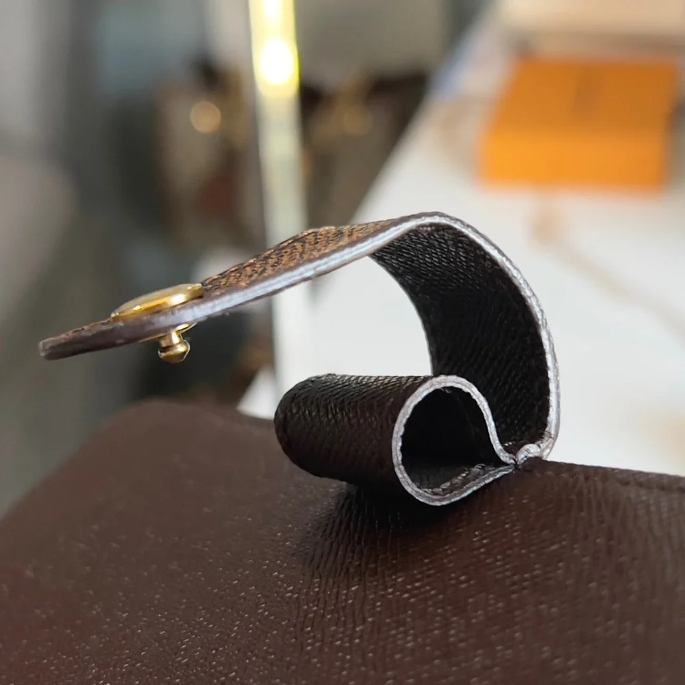 SOLD-Authentic Louis Vuitton Agenda MM Damier Ebene - Picture 13 of 16